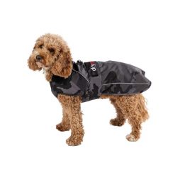 Wodoodporny płaszcz dla psa Dryrobe. Niebieskie płaszcze DRYROBE, l, bez wzorów, z futra, bez kaptura. Za 302.00 zł.