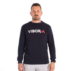 Bluza Vibor-A Assassin. Niebieskie bluzy VIBORA, bez wzorów, bez kaptura. Za 220.99 zł.
