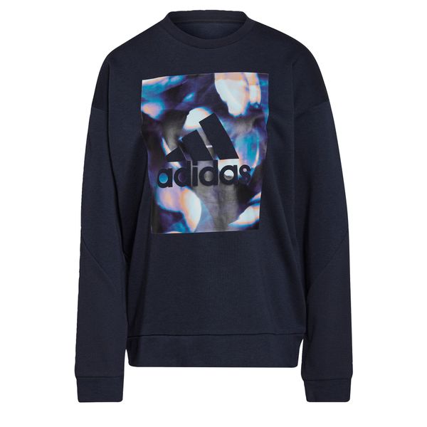 Bluza damska adidas U4U Soft Knit Swe. Niebieskie bluzy Adidas, xs, bez wzorów, bez kaptura. Za 99.00 zł.