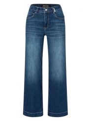 MAC Dżinsy "Dream Wide" - Comfort fit - w kolorze niebieskim rozmiar: 32/L30. Niebieskie jeansy MAC, l, z aplikacjami, z podwyższonym stanem. Za 232.78 zł.