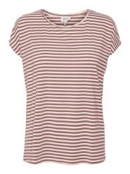 Vero Moda Koszulka "Ava" w kolorze fioletowym rozmiar: XL. Różowe bluzki Vero Moda, xl, bez wzorów, z lyocellu, bez kołnierzyka, bez ramiączek. Za 66.95 zł.