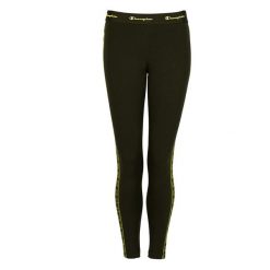 Legginsy fitness damskie. Zielone legginsy Champion, xs, bez wzorów, z bawełny. Za 103.00 zł.