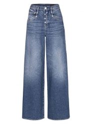 Herrlicher Dżinsy "Shyra" - Palazzo fit - w kolorze niebieskim rozmiar: W27/L32. Niebieskie jeansy Herrlicher, l, bez wzorów. Za 208.99 zł.