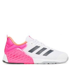 Buty na siłownię adidas. Szare obuwie sportowe Adidas, bez zapięcia, na fitness i siłownię. Za 569.99 zł.
