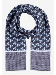 More & More Szal w kolorze czarno-niebieskim - 180 x 70 cm rozmiar: onesize. Czarne szaliki More & More, bez wzorów, z materiału. Za 39.99 zł.