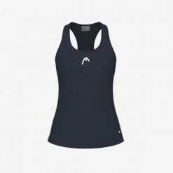 Koszulka bez rękawów damska SPIRIT Tank Top. Niebieskie koszulki sportowe Head, bez wzorów, bez ramiączek, tenisowe. W wyprzedaży za 168.00 zł.