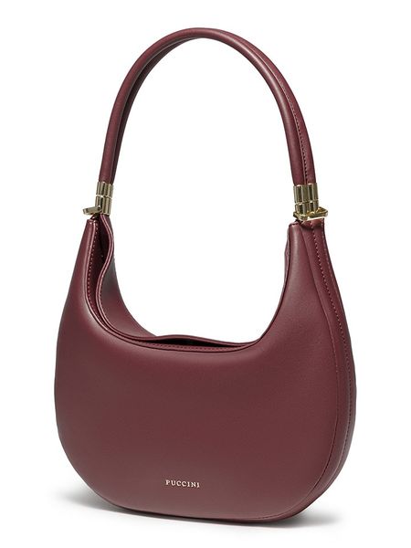 Puccini Torebka w kolorze bordowym - 27 x 24 x 3,5 cm rozmiar: onesize. Różowe torby na ramię Puccini, bez wzorów, z materiału, na ramię, bez dodatków. Za 180.91 zł.