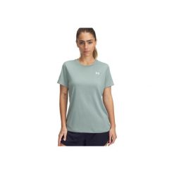 T-Shirt Damski Sportowy Under Armour Tech Ssc -Solid. Zielone koszulki sportowe Under Armour, bez wzorów, bez ramiączek, na fitness i siłownię. Za 119.99 zł.