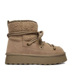 Śniegowce Badura. Szare trapery i śniegowce Badura. Za 249.99 zł.