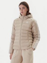 Adidas Kurtka przejściowa adicolor JX2940 Beżowy Slim Fit. Brązowe kurtki Adidas, xs, bez wzorów, z syntetyku, bez kaptura. Za 399.99 zł.