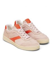 Marc O´Polo Skórzane sneakersy w kolorze jasnoróżowo-czerwonym rozmiar: 39. Czerwone trampki bez wzorów, bez zapięcia. Za 483.17 zł.