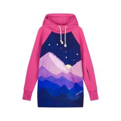 Bluza outdoorowa z kapturem damska DEEP TRIP Milky Way softshell. Czerwone bluzy DEEP TRIP, na zimę, s, bez wzorów, z softshellu, z kapturem. Za 499.00 zł.