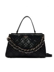 Guess Torebka Maxine HWQG97 33050 Czarny. Czarne torebki klasyczne Guess, z aplikacjami, ze skóry, bez dodatków. Za 634.99 zł.