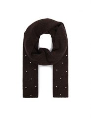 Nine West Szalik CEO-NW-W4-001-AW26 Brązowy. Brązowe rękawiczki Nine West, bez wzorów. Za 79.99 zł.
