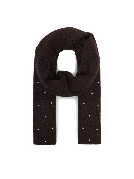Nine West Szalik CEO-NW-W4-001-AW26 Brązowy. Brązowe rękawiczki Nine West, bez wzorów. Za 79.99 zł.