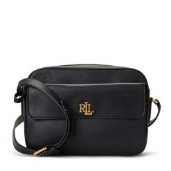 Torebka LAUREN RALPH LAUREN. Czarne listonoszki Lauren Ralph Lauren, bez wzorów, bez dodatków. Za 1,399.00 zł.