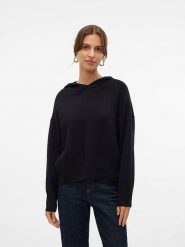 Vero Moda Sweter w kolorze czarnym rozmiar: L. Czarne swetry Vero Moda, l, bez wzorów, bez ramiączek. Za 96.83 zł.