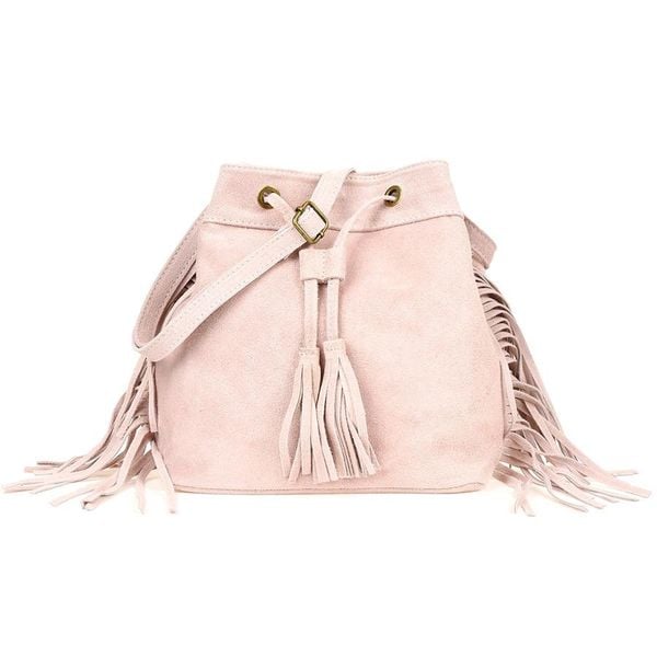 Hobo bag skórzany boho BELIMORE W03 czarny. Czerwone torebki klasyczne bez wzorów, ze skóry, bez dodatków. Za 144.90 zł.
