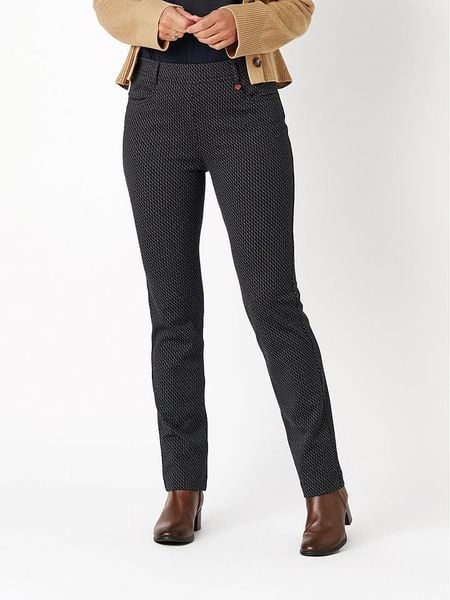 Rosner Dżinsy - Slim fit - w kolorze granatowym rozmiar: 40. Niebieskie jeansy Rosner, bez wzorów, z podwyższonym stanem. Za 169.95 zł.