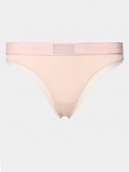 Tommy Hilfiger Figi klasyczne UW0UW04813 Różowy. Czerwone figi TOMMY HILFIGER, s, bez wzorów, z syntetyku. Za 79.99 zł.