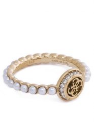 Guess Pierścionek JUBR05 522JW Złoty. Żółte pierścionki Guess, metalowe. Za 229.99 zł.