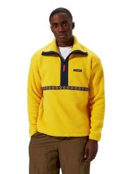 Berghaus Bluza polarowa "Rhynie" w kolorze żółto-czarnym rozmiar: 52. Żółte bluzy Berghaus, bez wzorów, z polaru, bez kaptura. Za 217.99 zł.