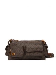 MICHAEL Michael Kors Torebka 32S5AM3C5B Brązowy. Brązowe listonoszki MICHAEL Michael Kors, bez wzorów, ze skóry, bez dodatków. Za 759.99 zł.