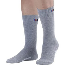 Skarpetki Monnet Jarrette Twin Trek. Szare skarpety MONNET, bez wzorów. Za 136.00 zł.