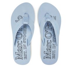 Japonki Marc O'Polo. Niebieskie klapki Marc O'Polo, bez wzorów, bez obcasa. Za 149.99 zł.