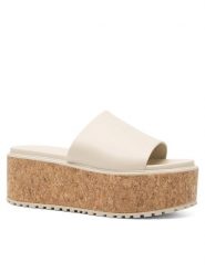 Lasocki Klapki WYL3440-4Z Beżowy. Brązowe klapki Lasocki, bez wzorów, ze skóry, bez obcasa. Za 249.99 zł.