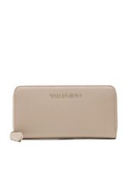 Valentino Duży Portfel Damski Zero VPS7B3155 Beżowy. Brązowe portfele Valentino, bez wzorów, ze skóry. Za 269.99 zł.