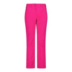 Spodnie narciarskie dla kobiet CMP. Czerwone spodnie narciarskie CMP, bez wzorów, narciarskie. Za 423.70 zł.