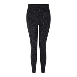 Damskie Legginsy Z Nadrukiem Lamparta Z Recyklingu. Czarne legginsy Dare 2b, bez wzorów. Za 79.99 zł.
