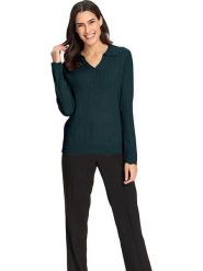 WITT WEIDEN Wełniany sweter w kolorze zielonym rozmiar: 42. Zielone swetry WITT WEIDEN, bez wzorów, z wełny, bez ramiączek. Za 132.05 zł.