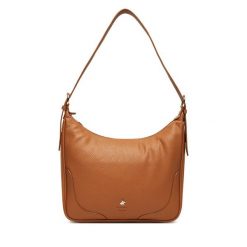 Torebka Beverly Hills Polo Club. Brązowe torebki klasyczne Beverly Hills Polo Club, bez wzorów, bez dodatków. Za 229.99 zł.