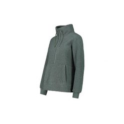 Bluza damska turystyczna CMP 32P3806. Czarne bluzy CMP, na zimę, xs, bez wzorów, bez kaptura. Za 289.99 zł.
