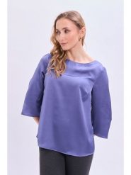 Marks & Spencer Bluzka w kolorze fioletowym rozmiar: 44. Różowe bluzki Marks & Spencer, bez wzorów, bez kołnierzyka, bez ramiączek. Za 48.39 zł.