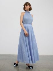 BGN Spódnica w kolorze błękitnym rozmiar: 36. Niebieskie spódnice BGN, na co dzień, bez wzorów, z tiulu, maxi, proste. Za 118.01 zł.