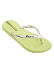 Ipanema Japonki "Glam II" w kolorze żółtym rozmiar: 35/36. Żółte klapki Ipanema, bez wzorów, z otwartym noskiem, bez obcasa. Za 34.85 zł.