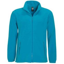 Bluza Polarowa Unisex Dla Dorosłych North. Niebieskie bluzy SOL'S, na zimę, s, bez wzorów, z polaru, bez kaptura. Za 131.99 zł.