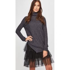 Liu Jo - Sukienka + sweter. Niebieskie sukienki Liu Jo, na co dzień, m, bez wzorów, z dzianiny, casualowe, bez kołnierzyka, bez ramiączek, maxi, proste. Za 1,149.00 zł.