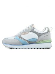 GAP Sneakersy "Wonder Spirit S" w kolorze szaro-biało-błękitnym rozmiar: 39. Białe trampki GAP, bez wzorów, z materiału, bez zapięcia. Za 148.96 zł.