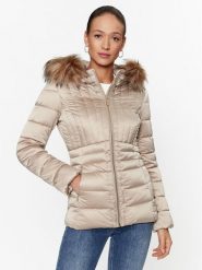 Marciano Guess Kurtka przejściowa Mariah 3BGL18 9620Z Beżowy Slim Fit. Brązowe kurtki Marciano Guess, z aplikacjami, z syntetyku, bez kaptura. Za 579.99 zł.