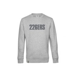 Bluza z logo 226ERS. Szare bluzy sportowe 226ERS, m, bez wzorów, z bawełny, bez kaptura. Za 339.00 zł.