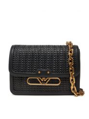 Emporio Armani Torebka EW001922 AF15873 UC001 Czarny. Czarne torebki klasyczne Emporio Armani, bez wzorów, ze skóry, bez dodatków. Za 1,849.00 zł.
