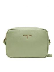 Patrizia Pepe Torebka CB8985/L001 Zielony. Zielone listonoszki Patrizia Pepe, bez wzorów, ze skóry, bez dodatków. Za 459.99 zł.