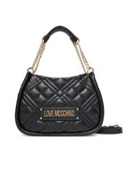 LOVE MOSCHINO Torebka JC4208PP0MLA0000 Czarny. Czarne torebki klasyczne Love Moschino, bez wzorów, ze skóry, bez dodatków. Za 959.99 zł.