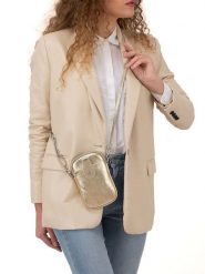 Pia Sassi Torebka "Serottini" w kolorze złotym na telefon - 11 x 19 x 2 cm rozmiar: onesize. Żółte torby na ramię Pia Sassi, bez wzorów, z materiału, na ramię, bez dodatków. Za 152.99 zł.