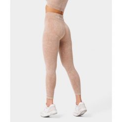 Legginsy Bezszwowe sportowe dla kobiet Carpatree Yasmine z wysokim stanem. Brązowe legginsy Carpatree, xs, bez wzorów, z podwyższonym stanem. Za 149.99 zł.