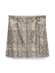 Vero Moda Spódnica z imitacji skóry Nelly 10336982 Beżowy Slim Fit. Brązowe spódnice Vero Moda, s, bez wzorów, ze skóry. Za 139.99 zł.